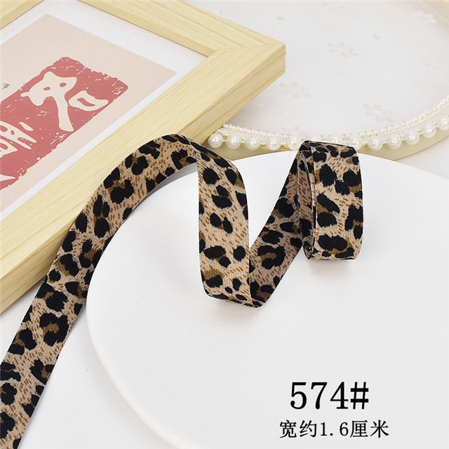 leopard print webbing