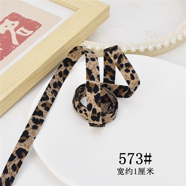 leopard print webbing