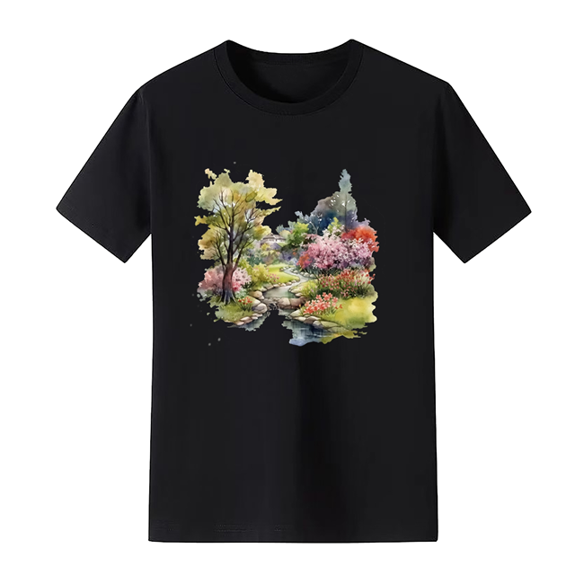 cotton Iron On Transfer Stickers and T-shirts