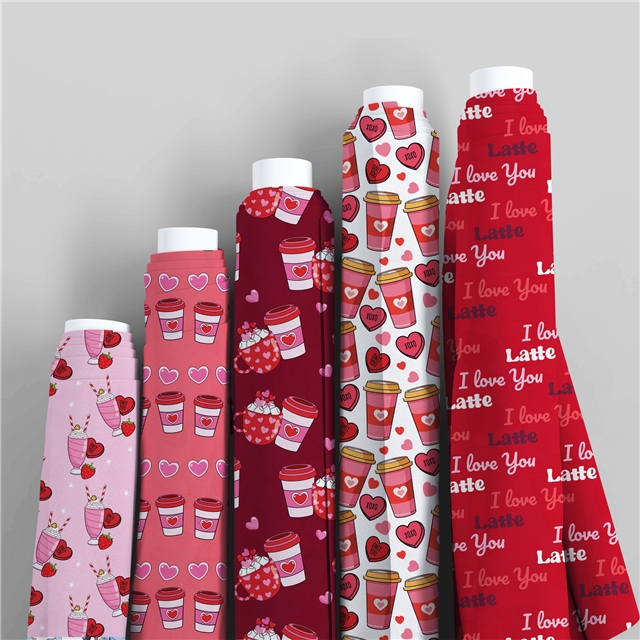 polyester cotton valentine