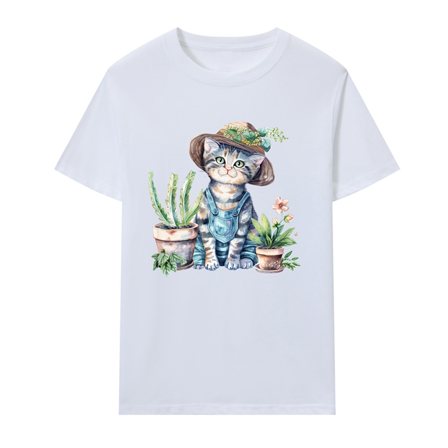 cotton Iron On Transfer Stickers and T-shirts