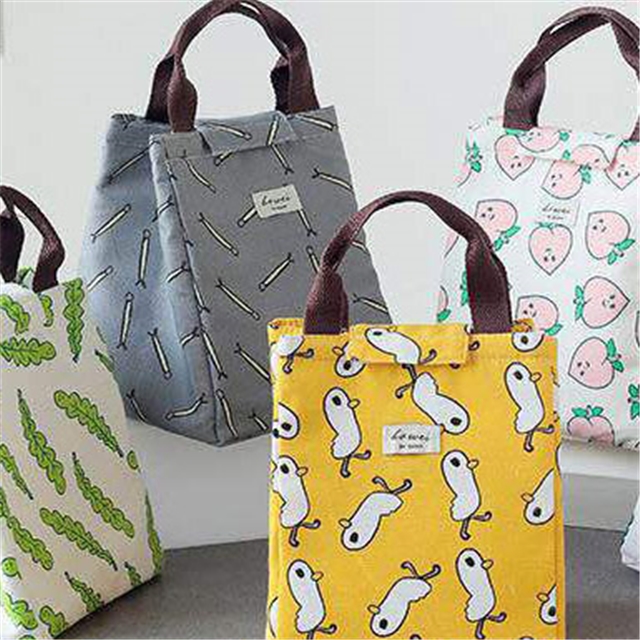 cartoon fruit leaves, linen printed fabric