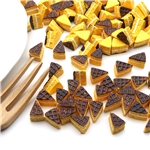 triangle chocolate cake 3d resin
