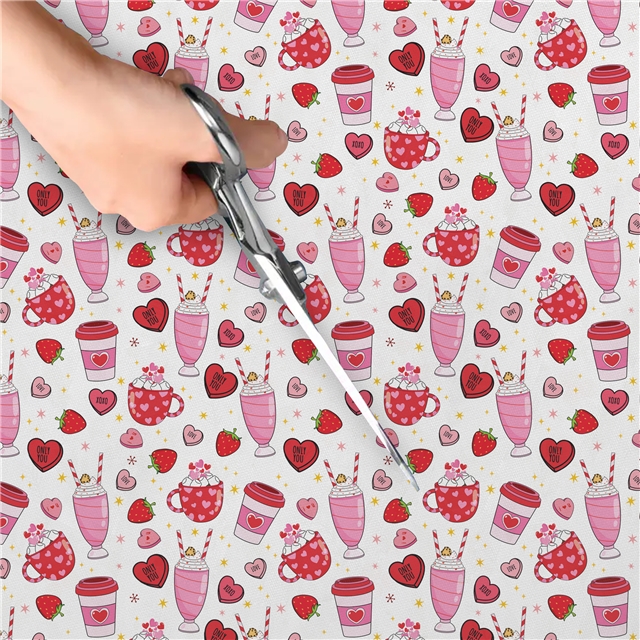 polyester cotton valentine