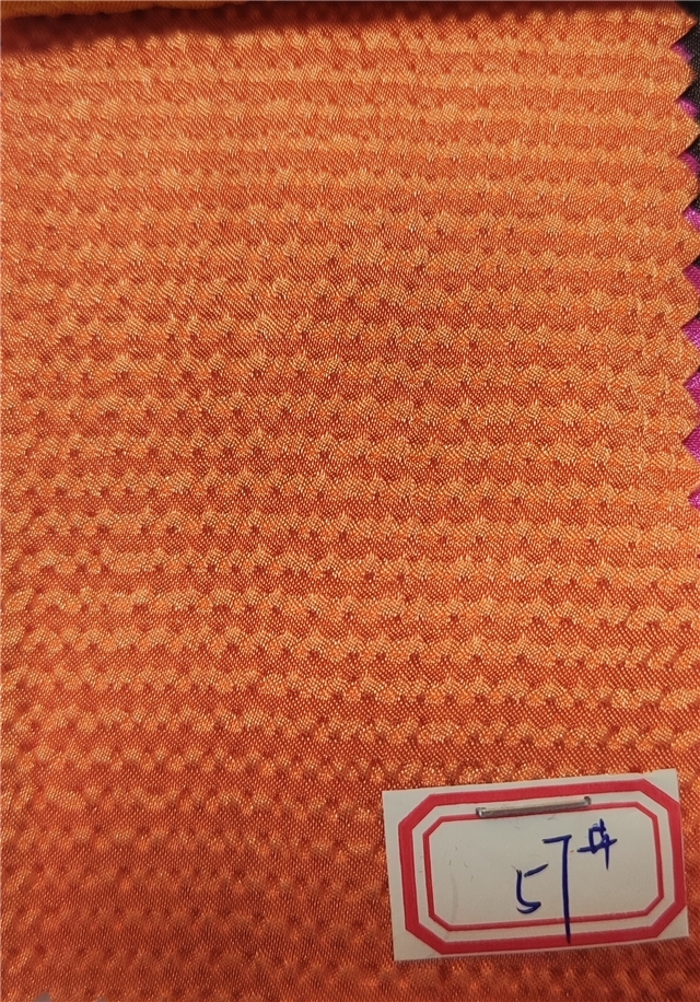 plain pleated striped polyester fabric