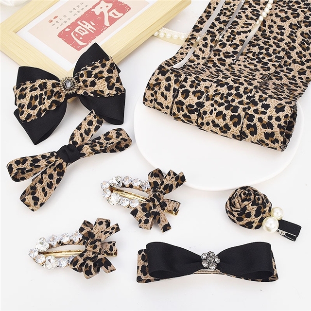 leopard print webbing