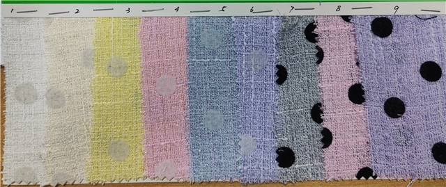 silver thread velvet dot woolen woven small fragrant fabric