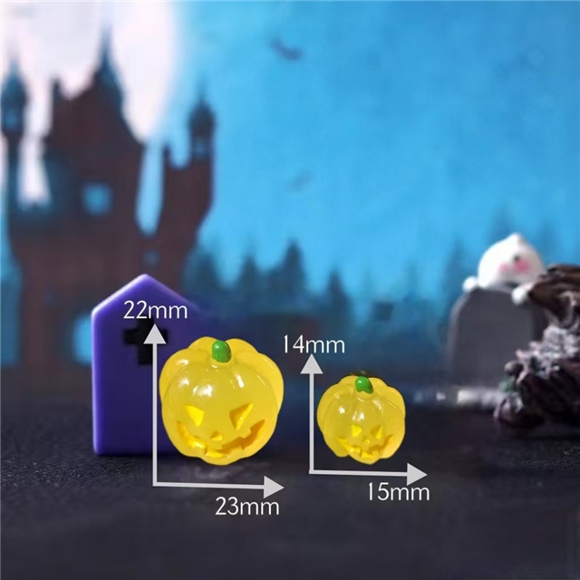 resin glow in the dark halloween micro landscape decoration