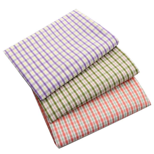 plaid yarn dyed fabric 