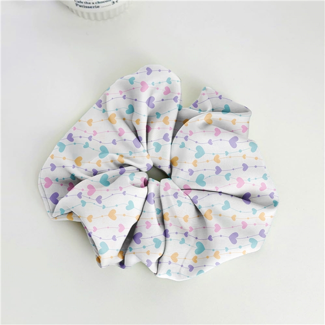 polyester cotton striped dot heart series polyester cotton fabric set (8 pcs/set)