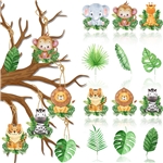 Animal decoration card hanging pendant set