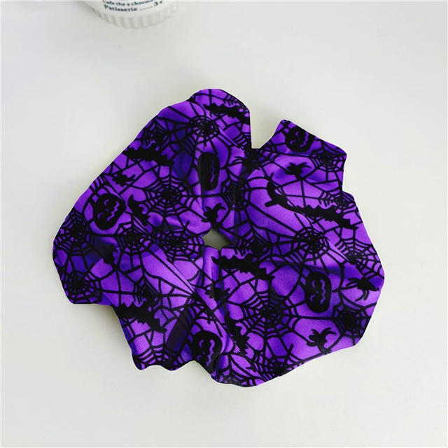 halloween series velvet satin fabric