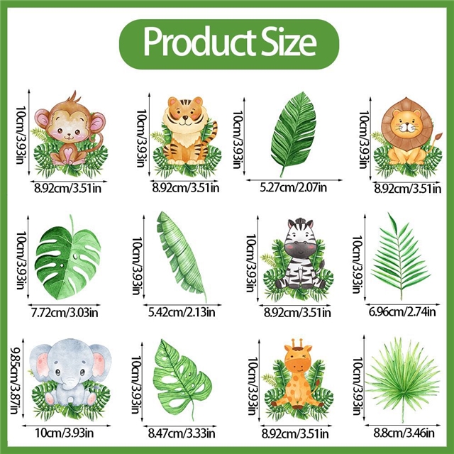 Animal decoration card hanging pendant set