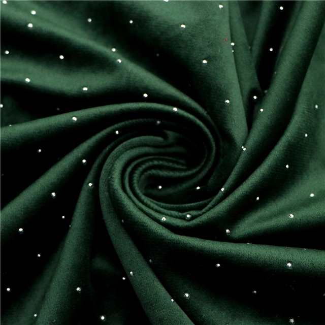 hot diamond velvet fabric