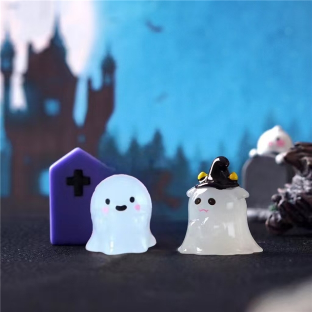 resin glow in the dark halloween micro landscape decoration