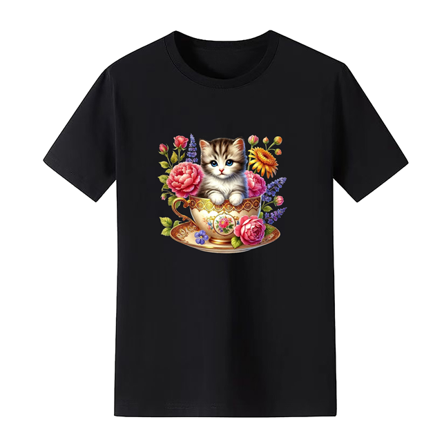 cotton Iron On Transfer Stickers and T-shirts