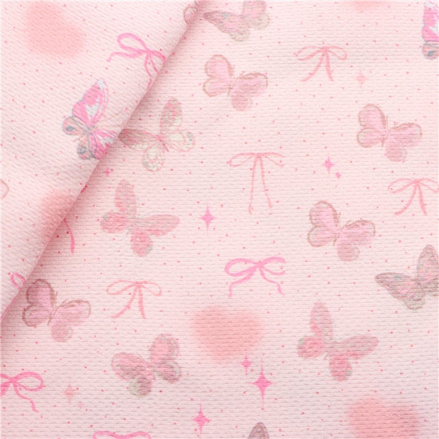 butterfly print polyester fabric 4#,50*145cm(19.7*57.1