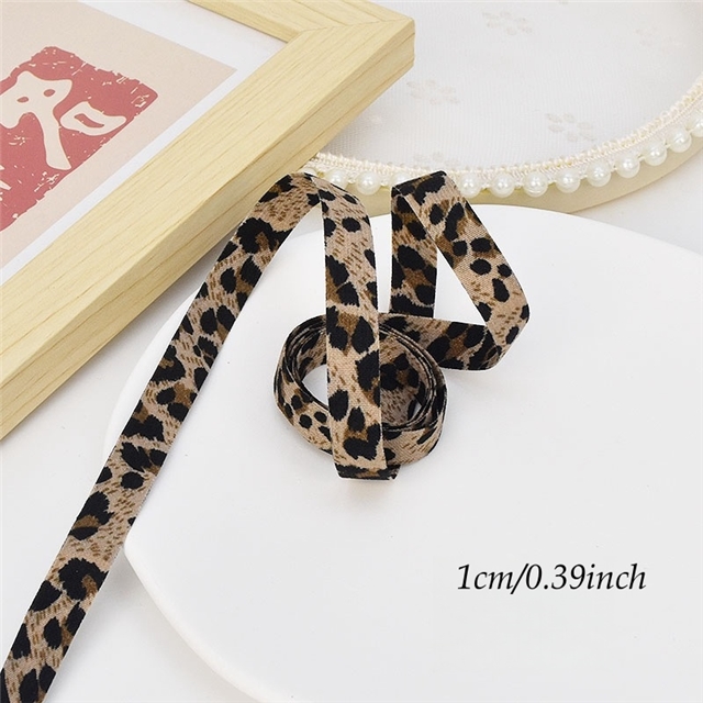 leopard print webbing