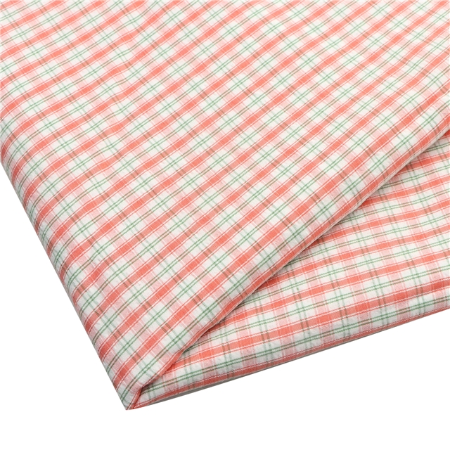 plaid yarn dyed fabric 