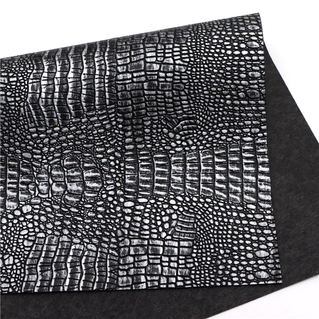 synthetic leather bump texture small crocodile pattern rubbing faux leather