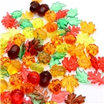mixed thanksgiving plastic acrylic pumpkin acorn maple leaf ornament