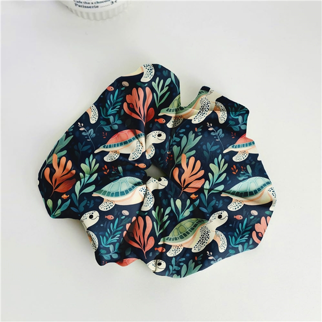 polyester cotton sea turtle series polyester cotton fabric set (10 pcs/set)