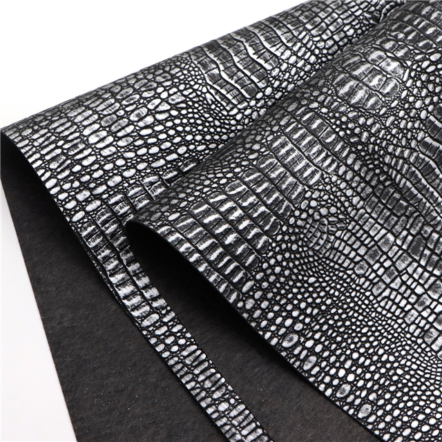 synthetic leather bump texture small crocodile pattern rubbing faux leather