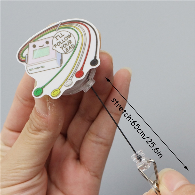 acrylic+plastic acrylic easy pull retractable buckle