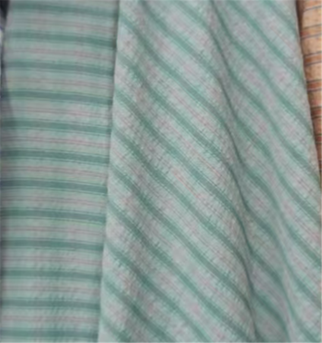 plaid yarn dyed fabric 