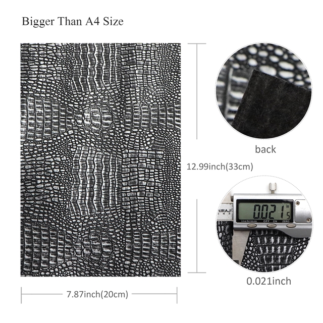 synthetic leather bump texture small crocodile pattern rubbing faux leather
