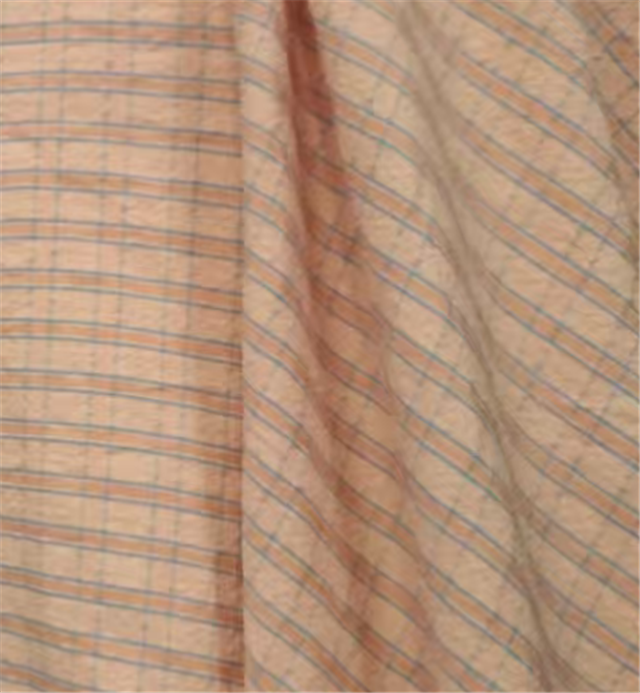 plaid yarn dyed fabric 