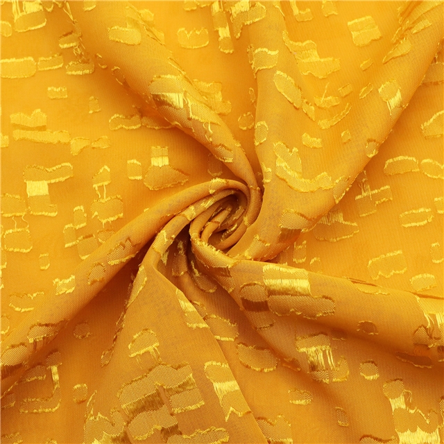 transflective geometric cut chiffon fabric 3#orange,50*150cm(19.7*59.1