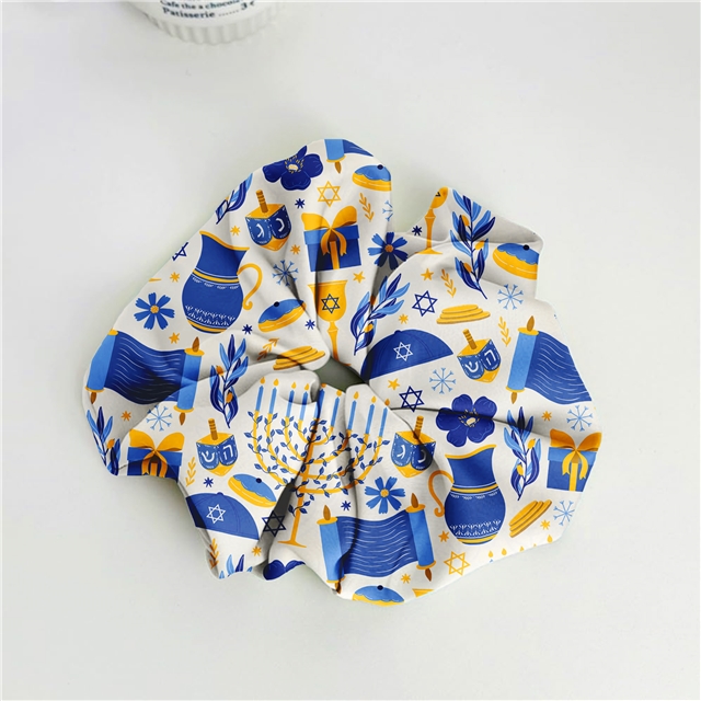 polyester cotton hanukkah series polyester cotton fabric set (8 pcs/set) polyester cotton fabric,20*20cm(7.9*7.9