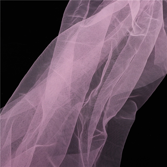 plain nylon american mesh soft yarn fabric pink,50*160cm(19.7*63