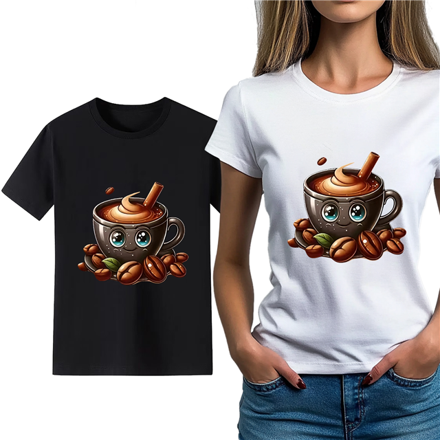 cotton Iron On Transfer Stickers and T-shirts