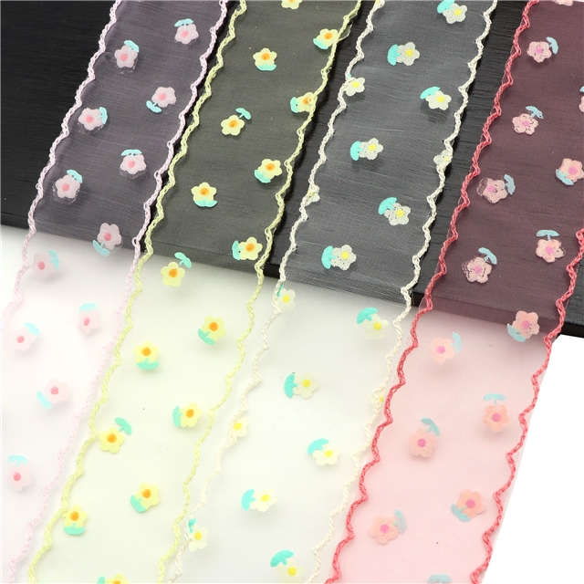 single sided printed mesh moon ribbon pink,38mm(1-1/2