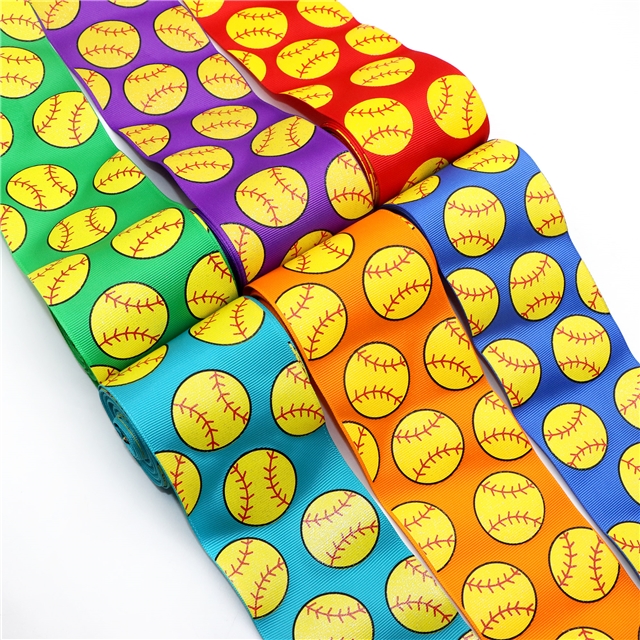 3" 75mm GLITTER GROSGRAIN glitter tennis ribbon