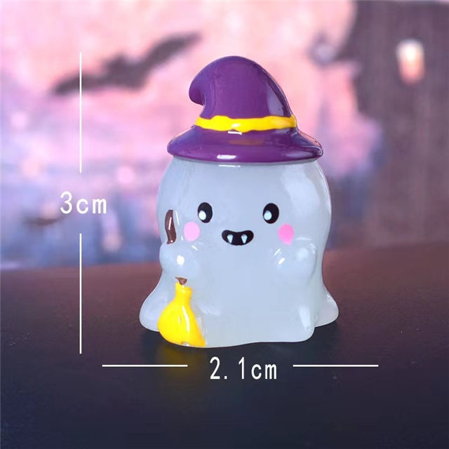 resin glow in the dark halloween micro landscape decoration