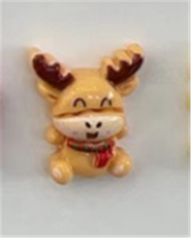 plastic/resin christmas series 3d resin accessories