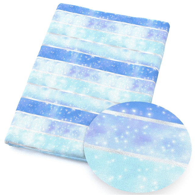 polyester cotton geometric starry sky series polyester cotton fabric set (5 pcs/set)