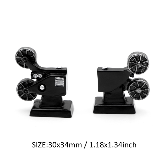 high about: 20-50 mm resin retro retro camera retaining sound recorder micro landscape decoration