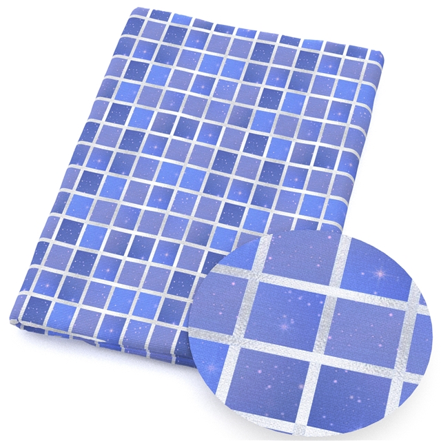 polyester cotton geometric starry sky series polyester cotton fabric set (5 pcs/set)