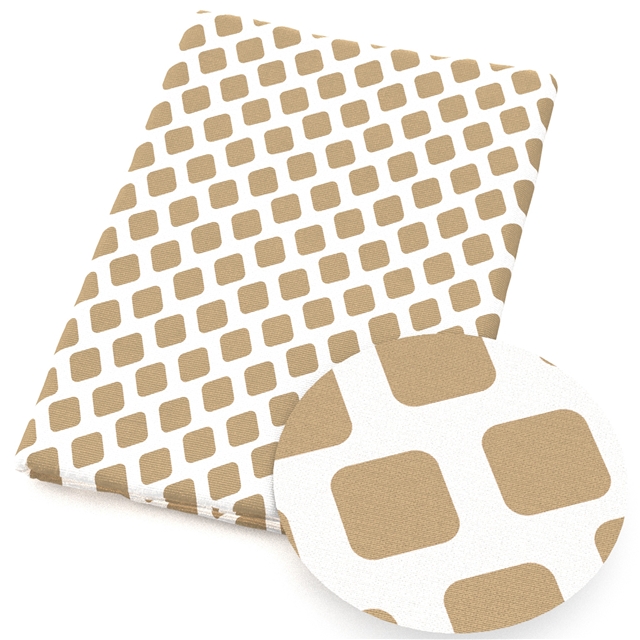 polyester cotton geometric star boots series polyester cotton fabric set (4 pcs/set)
