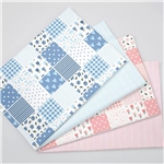 countryside floral cotton twill printed fabric