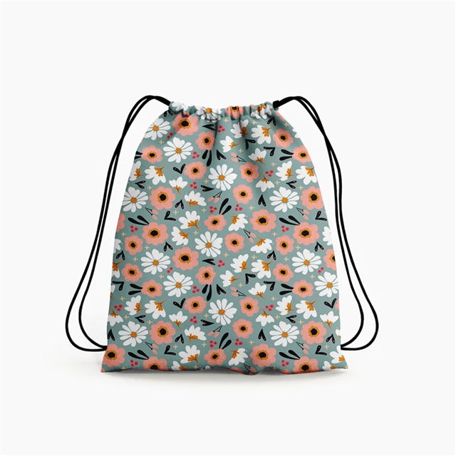 polyester cotton grid leaf flowers series polyester cotton fabric set (6 pcs/set)
