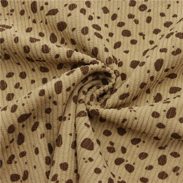 irregular circular lighting core velvet fabric