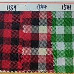 double color imitation linen checkered fabric