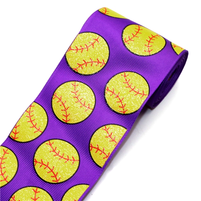 3" 75mm GLITTER GROSGRAIN glitter tennis ribbon