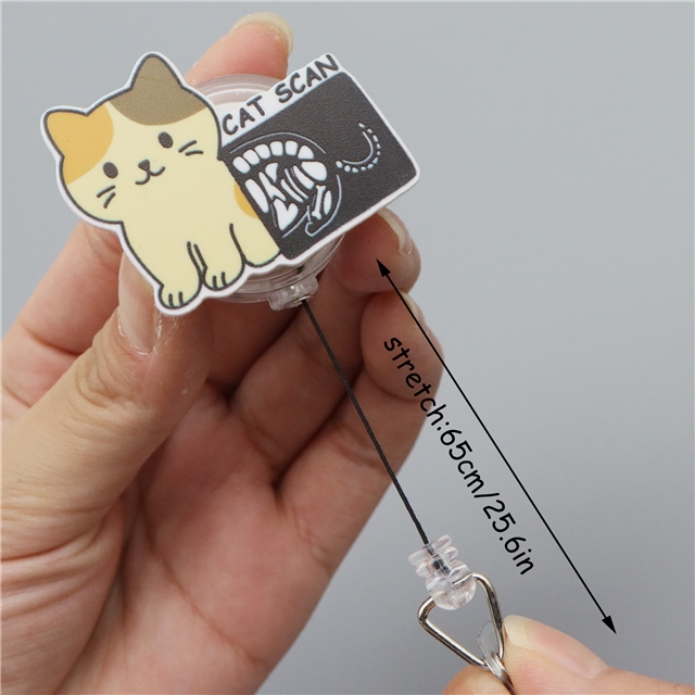 acrylic+plastic acrylic easy pull retractable buckle