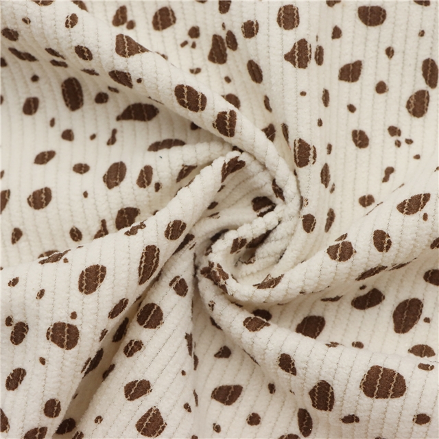 irregular circular lighting core velvet fabric